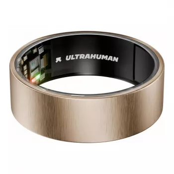 ULTRAHUMAN Ring Air - Smart Ring per donna e uomo - Wearable per il monitoraggio di sonno e fitness - Frequenza cardiaca - Smart Ring oro rosa taglia 9