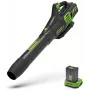 Greenworks 60V soffiatore aspiratore a batteria assiale GD60AB (apparecchio senza batteria)