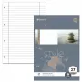 Staufen 10 blocchi per lettere Style rigati A4 con 4 fori 80 fogli per blocco bianco