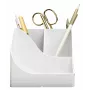 Exacompta Pen Wave AutentiK portapenne 5 scomparti bianco