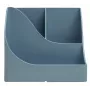 Exacompta Pen Wave AutentiK portapenne 5 scomparti blu-grigio