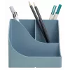 Exacompta Pen Wave AutentiK portapenne 5 scomparti blu-grigio