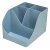 Exacompta Pen Wave AutentiK portapenne 5 scomparti blu-grigio