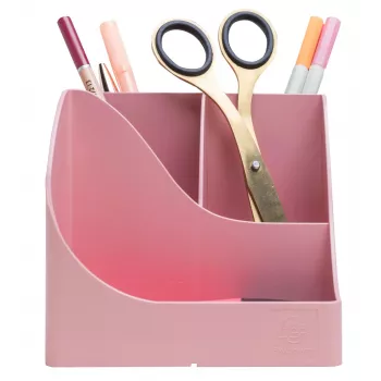 Exacompta portapenne Pen Wave AutentiK 5 scomparti rosa bonbon
