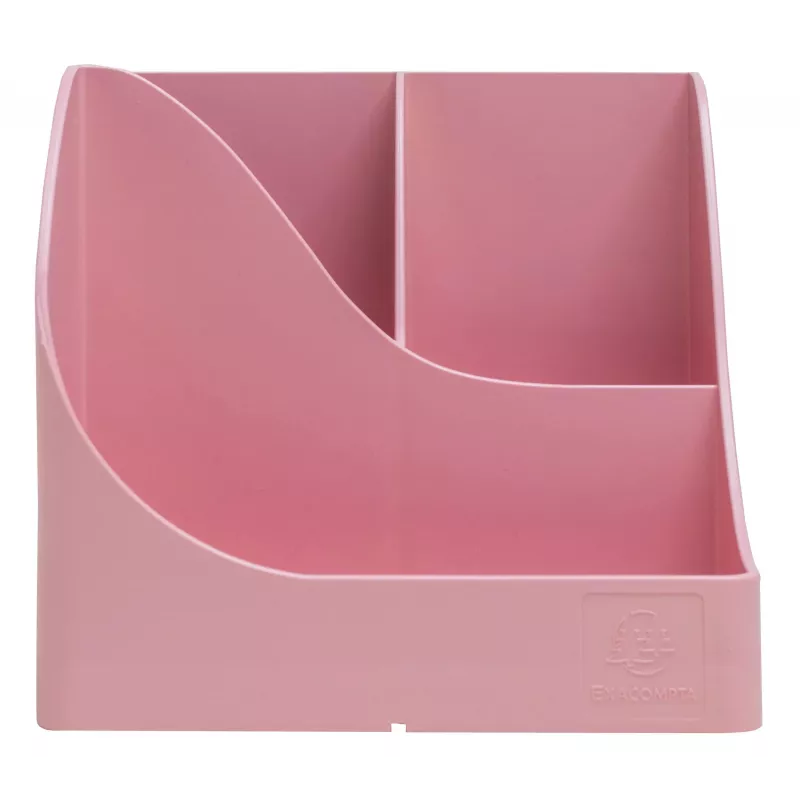 Exacompta portapenne Pen Wave AutentiK 5 scomparti rosa bonbon