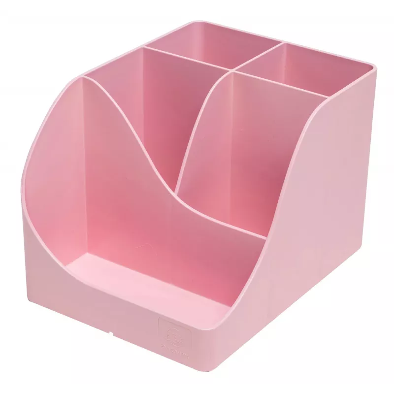 Exacompta portapenne Pen Wave AutentiK 5 scomparti rosa bonbon