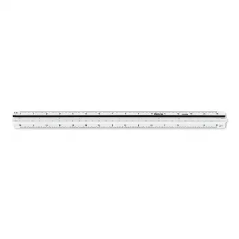 ARISTO Righello triangolare profilo D bianco 30 cm (AR23703EB)