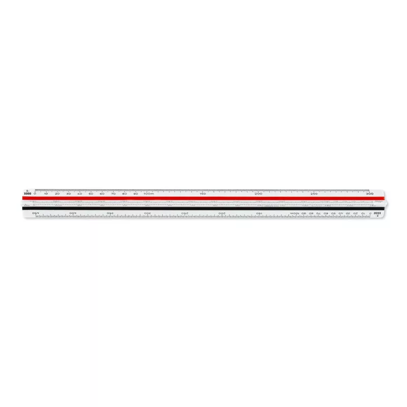 ARISTO Righello triangolare C, bianco (AR23705EB)