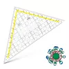 ARISTO Squadra geometrica 22,5 cm squadra da disegno