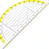 ARISTO Squadra geometrica 26,0 cm trasparente