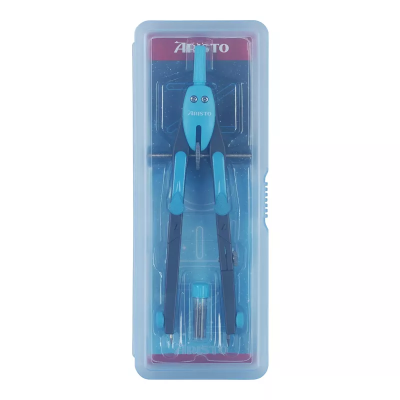 ARISTO Compasso da disegno blu neon, 1 pezzo (AR552741-20)