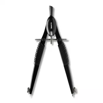 ARISTO Black Edition Compasso di precisione nero, 1 pezzo (AR55778-25)