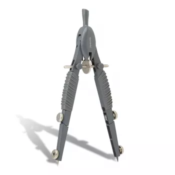 Aristo TopLine Mat Series Compasso da disegno grigio, 1 pezzo (AR55816)