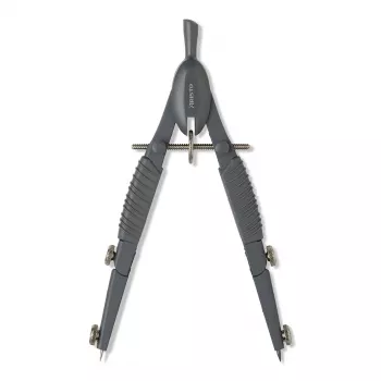 Aristo TopLine Mat Series Compasso da disegno grigio, 1 pezzo (AR55816)