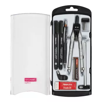 ARISTO GEO-TEC Compasso da disegno nero (AR80078)
