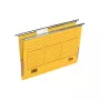 Bene 5 Cartelle con molla cartone giallo DIN A4