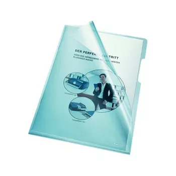 Bene busta portadocumenti 205000BL DIN A4 HPVC blu 100 pezzi/confezione