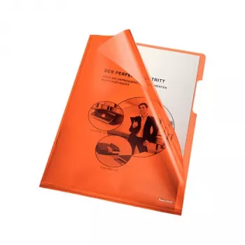 Bene cartella portadocumenti 205000OR DIN A4 HPVC arancione 100 pezzi/confezione