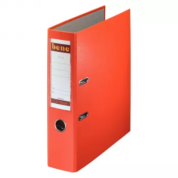 Esselte Leitz 291400OR raccoglitore a leva A4, 80 mm larghezza dorso, capacità 600 fogli, arancione