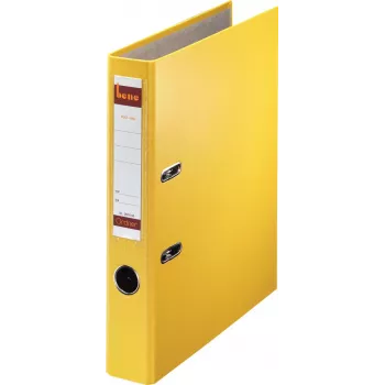 Bene raccoglitore a leva A4 52mm giallo PP plastica