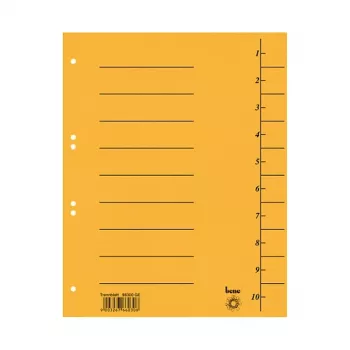 Bene 50 separatori gialli