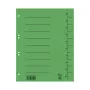 Bene Separatori per documenti 98300GN DIN A4 cartone verde 50 fogli