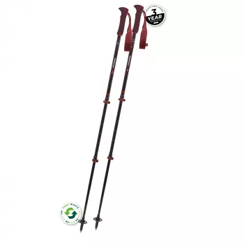 Komperdell Carbon EVO Zero Compact Bastoncini da Trekking - Malbec