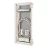 Eaton KLV-48HWM-W-F-VM Distributore Multimediale da Incasso a 4 File, Bianco (RAL 9016), 194711-MW
