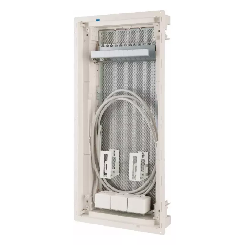 Eaton KLV-48HWM-W-F-VM Distributore Multimediale da Incasso a 4 File, Bianco (RAL 9016), 194711-MW