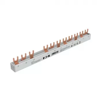 EATON EVGK-3PHAS/N/8MODUL/LS 501070 Barra di Distribuzione Fasi 3ph 10mm² Forcella 4+8TE 1