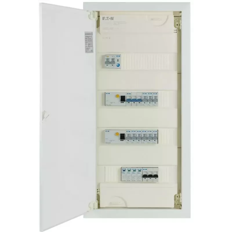 Eaton KLV-PW-48-2PXL-2PXF-9PLI-1AFDD Quadro Elettrico da Incasso a 4 File con AFDD (194711-B)