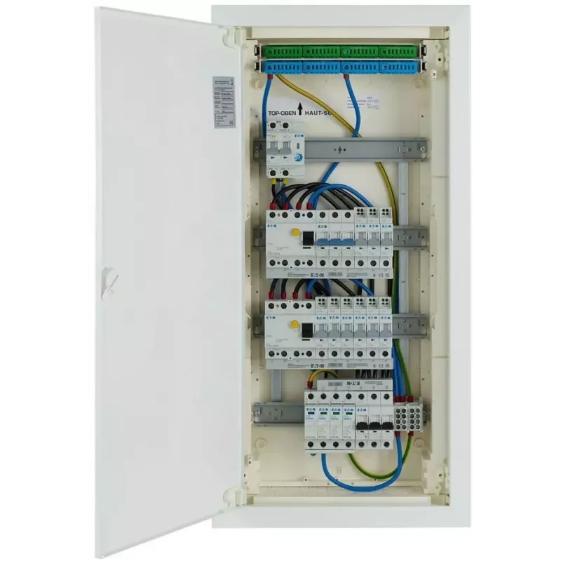 Eaton KLV-PW-48-2PXL-2PXF-9PLI-1AFDD Quadro Elettrico da Incasso a 4 File con AFDD (194711-B)