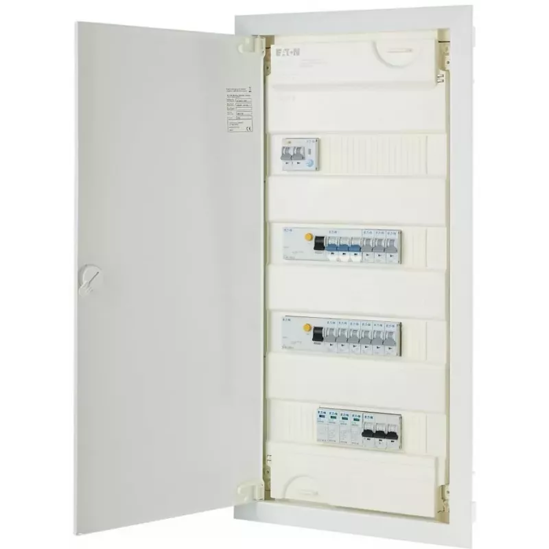 Eaton KLV-PW-48-2PXL-2PXF-9PLI-1AFDD Quadro Elettrico da Incasso a 4 File con AFDD (194711-B)