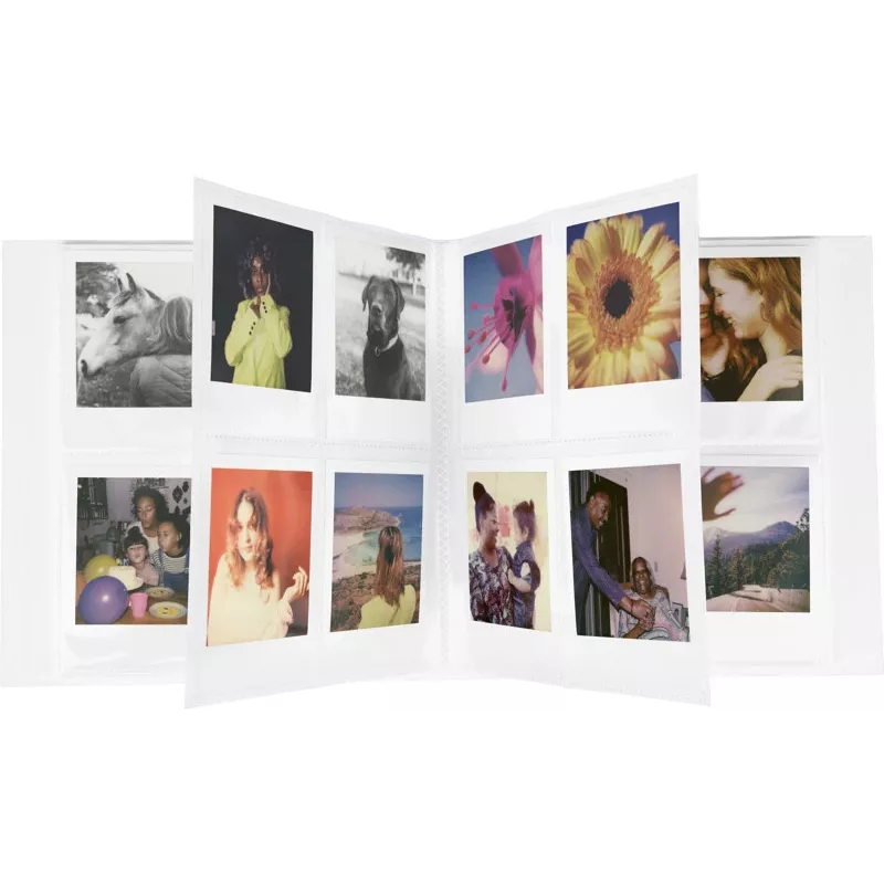 Polaroid Album fotografico bianco 40 foto