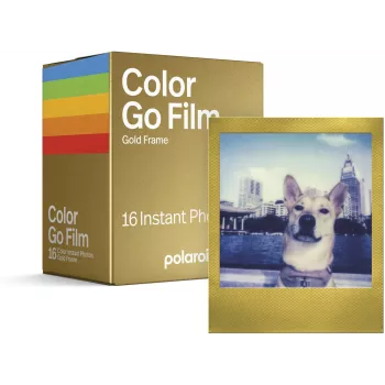 Polaroid Go / Go Gen 2 pellicola istantanea - 16 scatti - cornice dorata