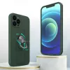 HURTEL Ring Case cover in silicone con anello portadito e supporto per Xiaomi Poco X4 Pro 5G blu
