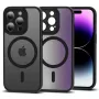TECH-PROTECT MAGMAT CAM+ custodia MagSafe per Apple iPhone 15 Pro, nero opaco