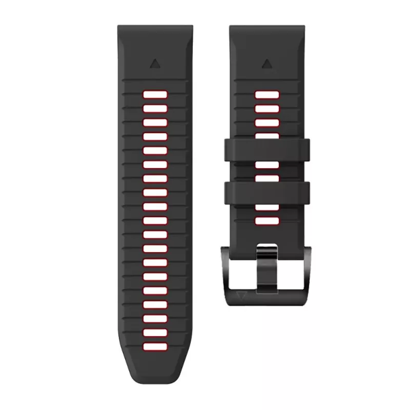 TECH-PROTECT ICONBAND PRO Garmin Fenix 3 / 5X / 3HR / 5X Plus / 6X / 6X Pro / 7X nero/rosso