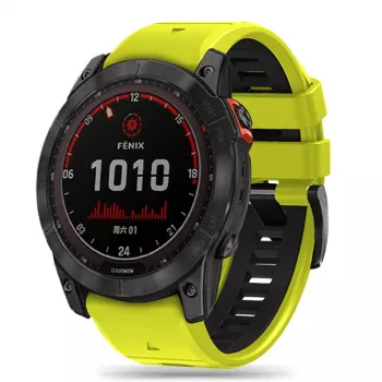 TECH-PROTECT ICONBAND PRO GARMIN FENIX 3 / 5X / 3HR / 5X PLUS / 6X / 6X PRO / 7X lime/nero