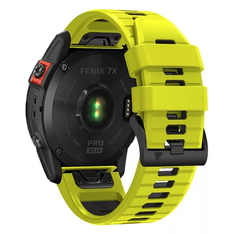 TECH-PROTECT ICONBAND PRO GARMIN FENIX 3 / 5X / 3HR / 5X PLUS / 6X / 6X PRO / 7X lime/nero