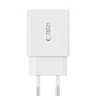 Tech-Protect C35W caricabatterie USB-C 2 porte bianco