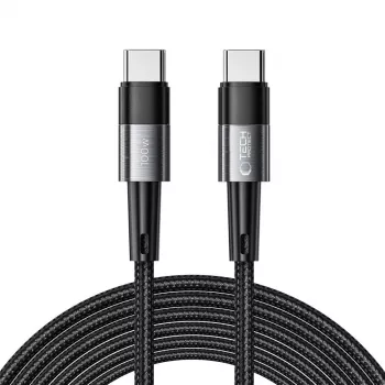 TECH-PROTECT ULTRABOOST cavo USB-C a USB-C PD 100W / 5A 3m grigio
