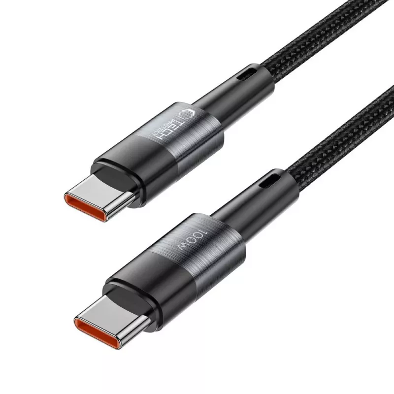 TECH-PROTECT ULTRABOOST cavo USB-C a USB-C PD 100W / 5A 3m grigio