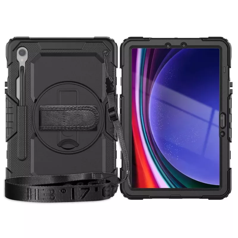 Tech-Protect Solid360 per Samsung Galaxy Tab S9 / S9 FE / S10 FE / S10 LITE nero