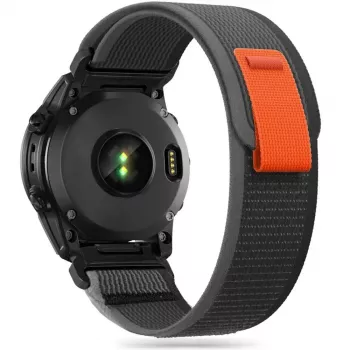 TECH-PROTECT nylon Garmin Fenix 3 / 5X / 3HR / 5X Plus / 6X / 6X Pro / 7X nero/arancione