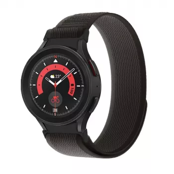 TECH-PROTECT nylon Samsung Galaxy Watch 4 / 5 / 5 Pro / 6 / 7 / FE nero/arancione