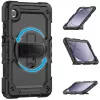 Tech-Protect Solid360 custodia per Samsung Galaxy Tab A9+/A11+ PLUS 11.0 X210/X215/X216/X230/X235/X236, nero