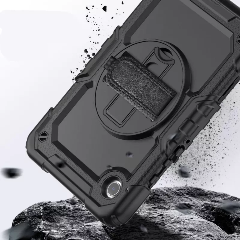 Tech-Protect Solid360 custodia per Samsung Galaxy Tab A9+/A11+ PLUS 11.0 X210/X215/X216/X230/X235/X236, nero