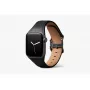 Bellroy Classic Leather Band per Apple Watch, nero, 44mm, 45mm, 42mm (Series 1/2/3), 49mm, 46mm