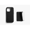 Custodia in pelle Bellroy con portafoglio magnetico per iPhone 16 Pro, nero